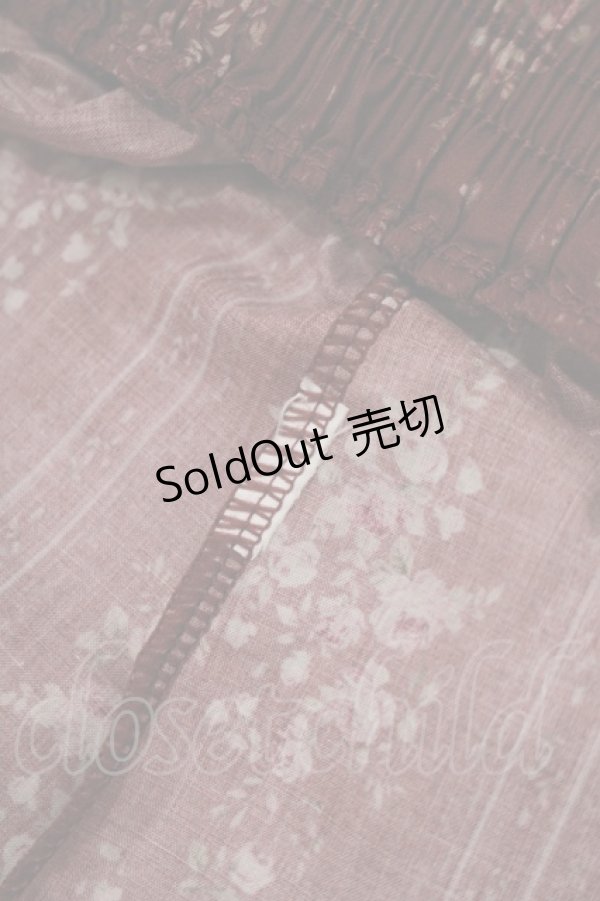 画像7: Kurumi Collaboration / Fairy’s Bouquetベビードール+ドロワーズ M ボルドー H-25-11-19-025-GO-TO-NS-ZH (7)
