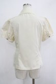 画像3: Kurumi Collaboration / マリンアカデミアブラウス M アイボリー/サックス H-25-11-19-030-GO-BL-NS-ZH (3)