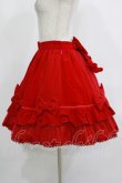 画像2: Angelic Pretty / ロイヤルリボンスカート Free レッド H-25-11-19-003-AP-SK-NS-ZH (2)