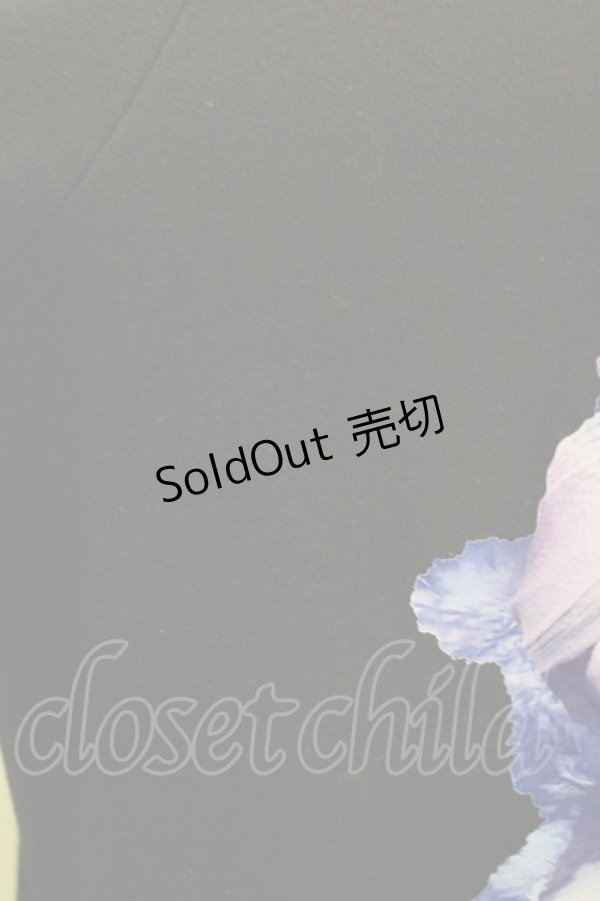 画像4: NOEMIE / チェックネコ耳ハーフジップユニセックスパーカー M ブラック H-25-11-19-047-LO-TO-NS-ZH (4)