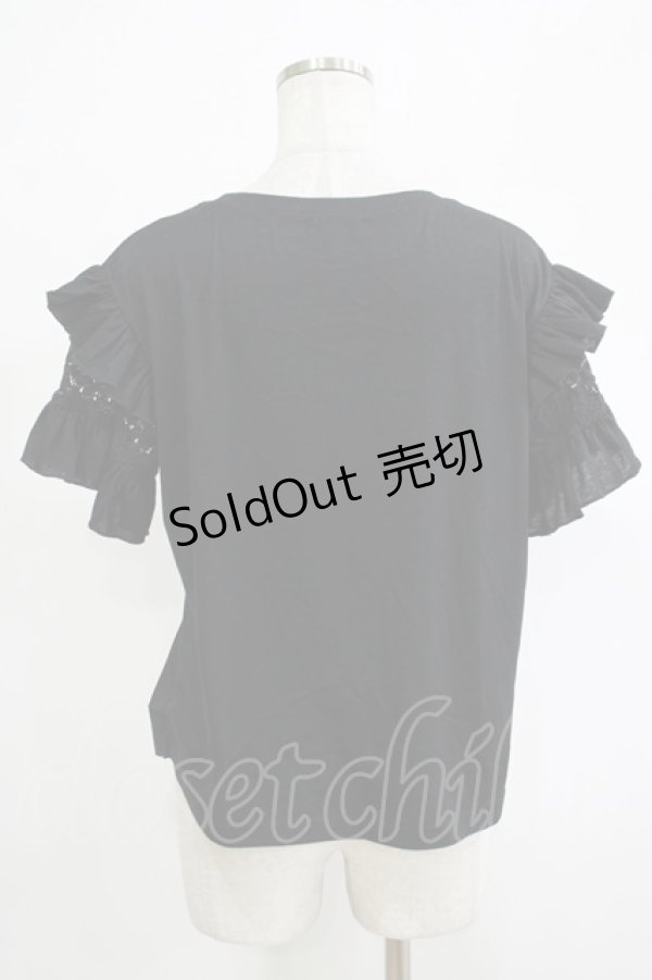 画像3: axes femme / フリルトップス M ブラック H-25-11-19-051-AX-TO-NS-ZH (3)