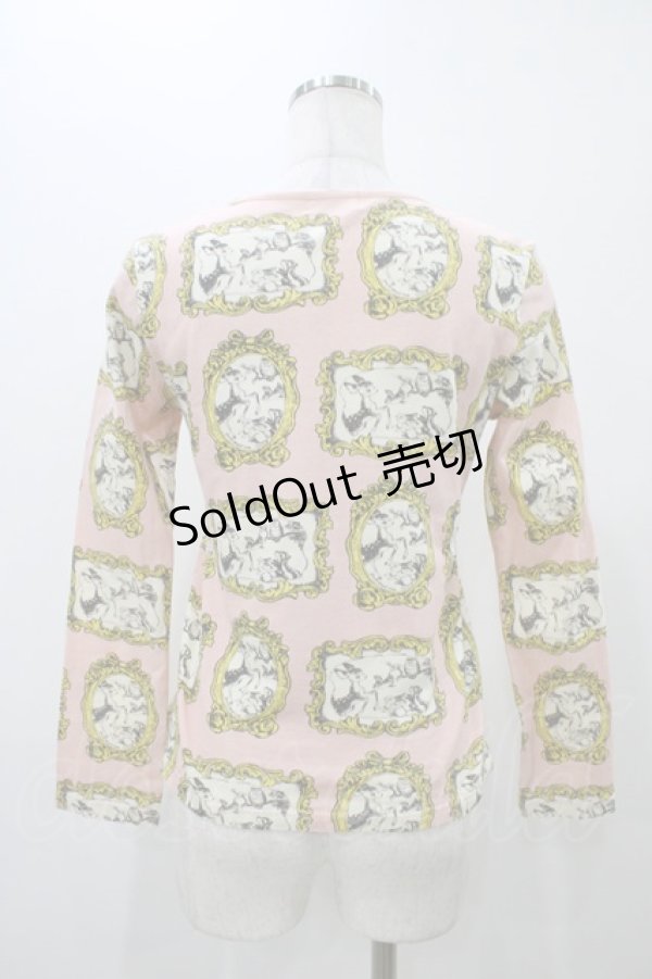 画像2: Emily Temple cute / フェアリーテイルフレームカットソー  ピンク H-25-11-19-1034-ET-TO-KB-ZH (2)