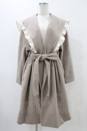 画像: MILK / Palaceガウンコート  ベージュ H-25-11-19-1036-ML-CO-KB-ZH