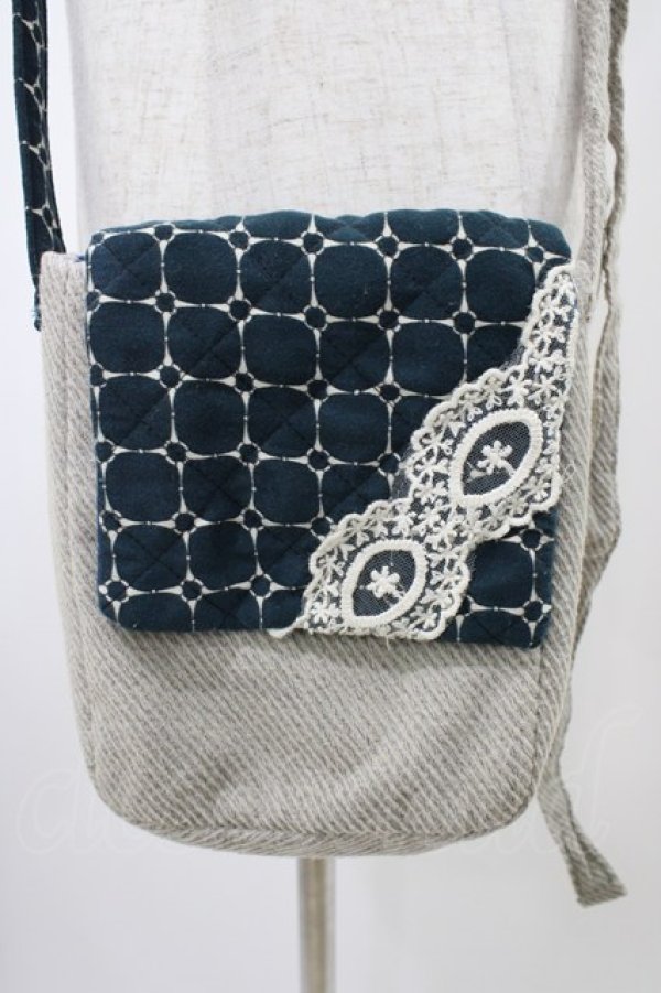 画像3: kikou / ショルダーバッグ  グレー H-25-11-19-1005-GO-BG-KB-ZH (3)