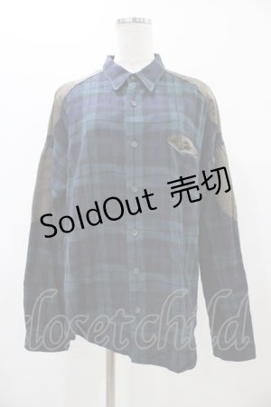 画像: MILKBOY / CHECKED SHIRTS  グリーン H-25-11-19-1044-MB-BL-KB-ZH