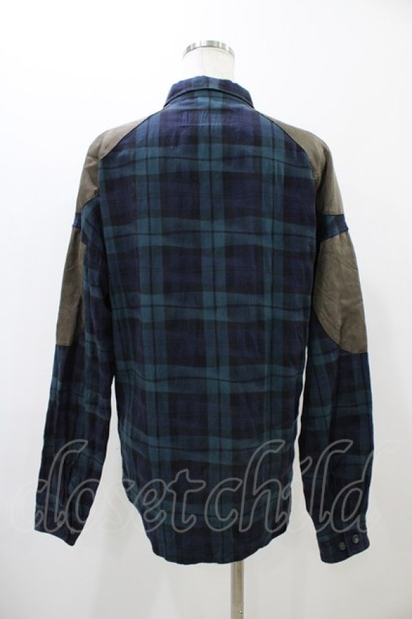 画像2: MILKBOY / CHECKED SHIRTS  グリーン H-25-11-19-1044-MB-BL-KB-ZH (2)