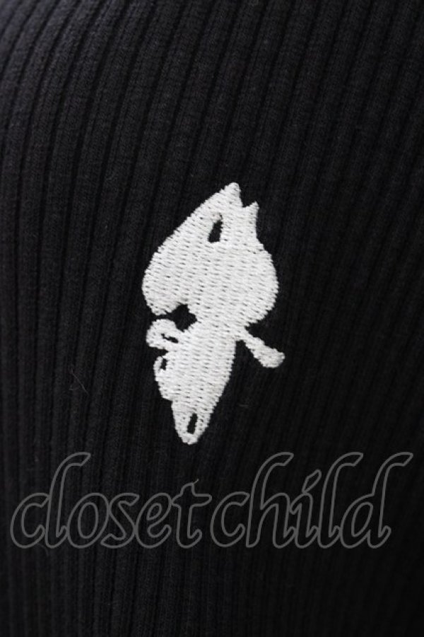 画像3: NieR Clothing / リブロングパーカー  ブラック H-25-11-19-1053-PU-TO-KB-ZH (3)