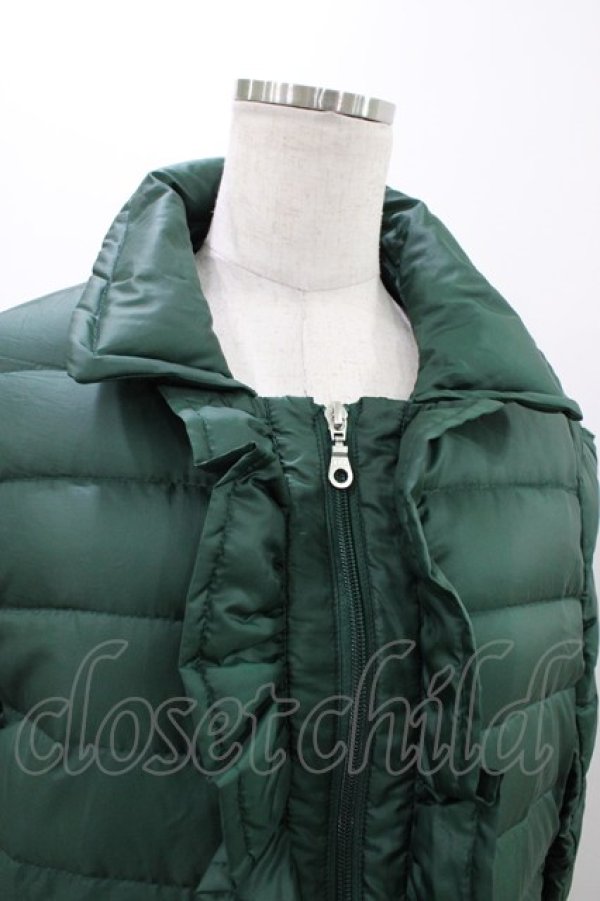 画像4: Jane Marple / フロントフリルダウンジャケット M グリーン H-25-11-19-1009-JM-JA-ET-ZH (4)