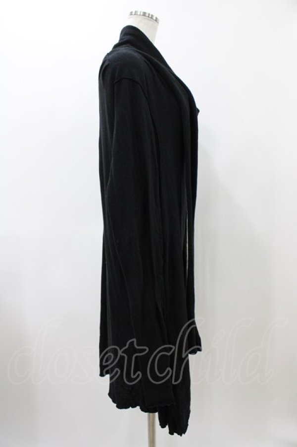 画像3: alice auaa / コットンニットロングワンピース 1（メンズサイズ） ブラック H-25-11-19-1010-AA-OP-KB-ZH (3)