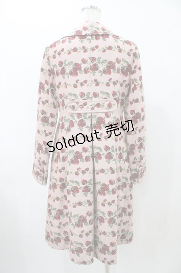 画像2: Emily Temple cute / いちごゴブランコート  ピンク H-25-11-19-1011-ET-CO-KB-ZH (2)