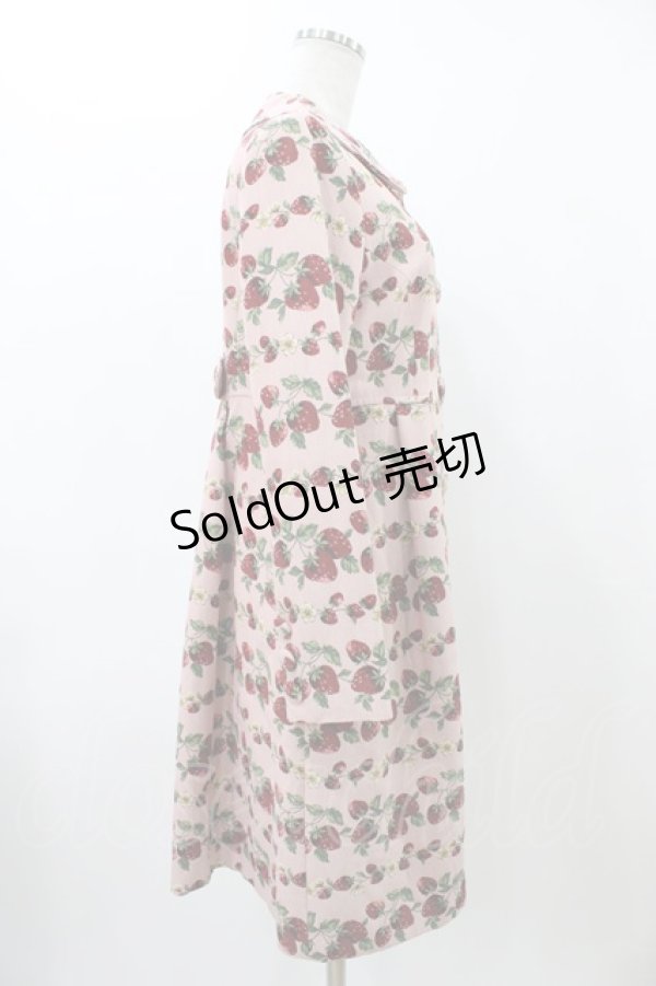 画像3: Emily Temple cute / いちごゴブランコート  ピンク H-25-11-19-1011-ET-CO-KB-ZH (3)