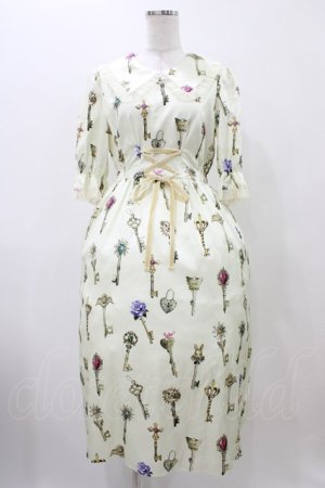 画像: MILK / プリンセスKeyドレス  アイボリー H-25-11-19-1012-ML-OP-KB-ZH