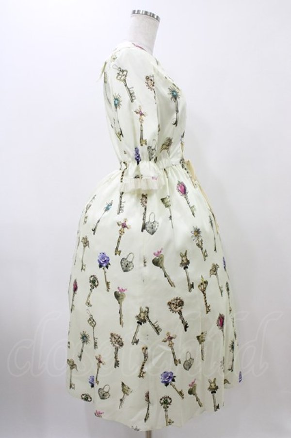 画像3: MILK / プリンセスKeyドレス  アイボリー H-25-11-19-1012-ML-OP-KB-ZH (3)