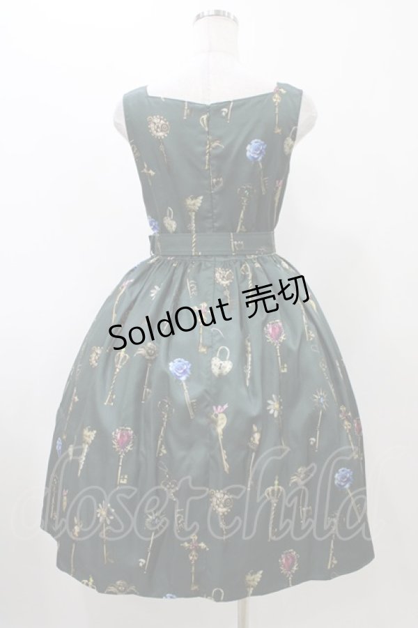 画像2: MILK / ラビリンスKeyジャンスカ  ダークグリーン H-25-11-19-1016-ML-OP-KB-ZH (2)