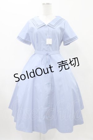 画像: MILK / marine ドレス  ブルー H-25-11-19-1019-ML-OP-KB-ZT484