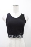 画像1: REFLEM / メッシュTEE＆ロゴリブタンクトップSET  ブラック H-25-11-19-1027-PU-TO-KB-ZT369 (1)