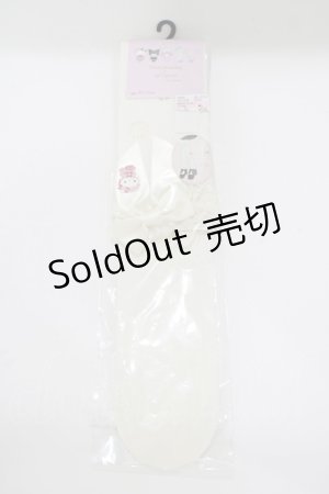 画像: m petit by misako / AMOVKキティPLリボン  アイボリー H-25-11-19-059-LO-ZA-NS-ZH