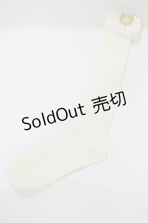 画像: Kurumi Collaboration / ハイソックス  オフ H-25-11-19-061-GO-ZA-NS-ZH