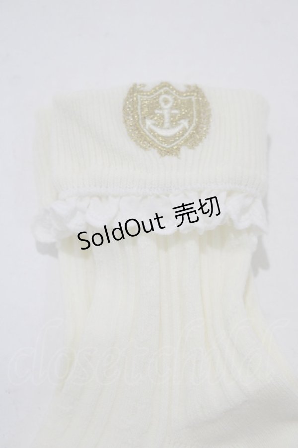画像2: Kurumi Collaboration / クルーソックス  オフ H-25-11-19-062-GO-ZA-NS-ZH (2)