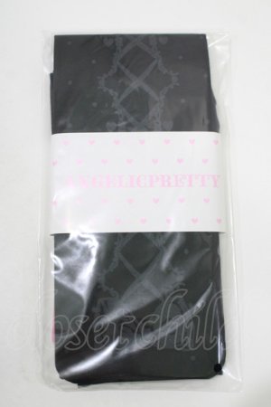 画像: Angelic Pretty / Lovelyレースアップタイツ  ピンク H-25-11-19-067-AP-ZA-NS-ZH
