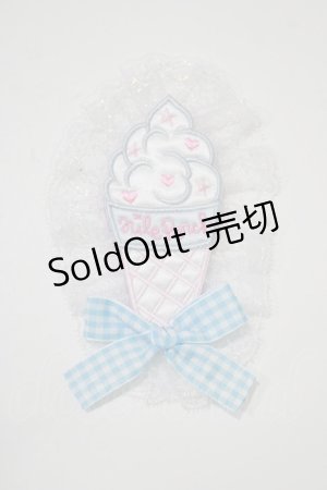 画像: Nile Perch / ワッペンバレッタ&ブローチ   サックス H-25-11-19-070-LO-AC-NS-ZH