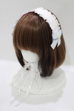 画像: Nile Perch / ヘッドドレス  オフ/サックス H-25-11-19-073-LO-ZA-NS-ZH