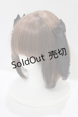 画像: BABY,THE STARS SHINE BRIGHT / うさくみゃちゃんのLovely Cafe うさみみコーム  ブラック H-25-11-19-074-BA-AC-NS-ZH