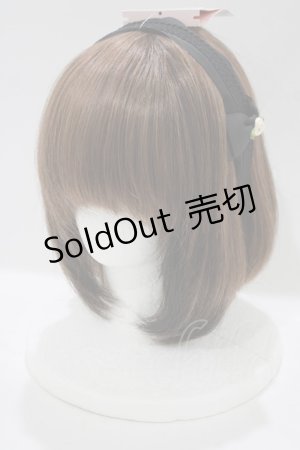 画像: m petit by misako / NINA'sコラボ AM*NIフラワーカチューシャ  ブラック H-25-11-19-077-LO-AC-NS-ZH