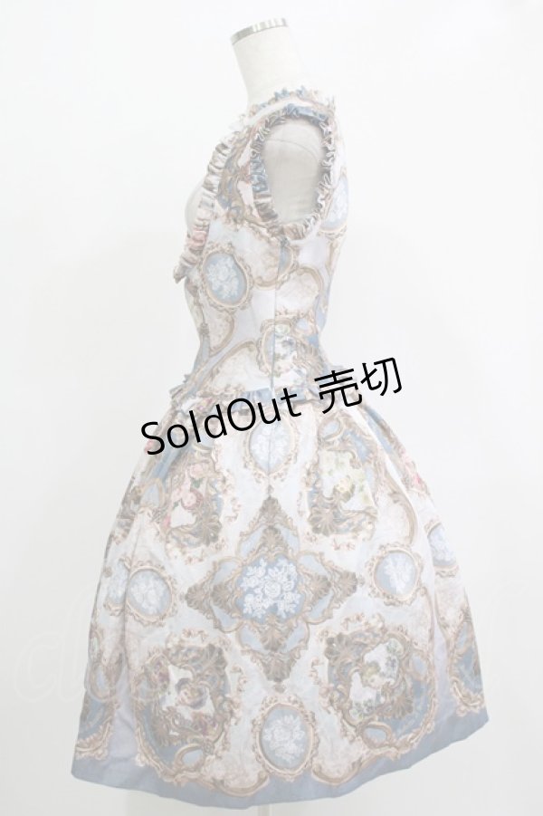 画像2: Juliette et Justine / Poterie de la Fleurs et Plumes OP サイズ1 Bleu H-25-11-19-007-CL-OP-NS-ZH (2)