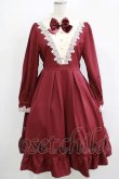 画像1: Amavel / Secret Rose Gardenワンピース Free ボルドー H-25-11-19-002-CA-OP-NS-ZH (1)