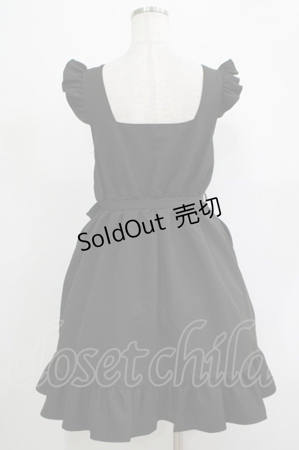 画像3: DearMyLove / フリルベルトジャンスカ L ブラック H-25-11-19-020-EL-OP-NS-ZH (3)