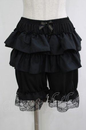 画像: m petit by misako / ECAMNI5ブフリル S~M ブラック H-25-11-19-024-LO-PA-NS-ZH