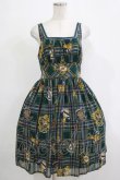 画像1: EXCENTRIQUE / Highland Checkワンピース 0S グリーン H-25-11-20-001-EL-OP-KB-ZH (1)