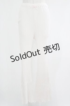 画像: Katie / UNDER PRETTIES long pants  BABY PINK H-25-11-20-026-LO-PA-KB-ZH