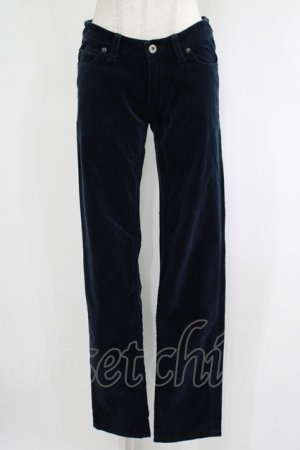 画像: Jane Marple Dans Le Salon / コットンベルベットパンツ  ネイビー H-25-11-20-029-JM-PA-KB-ZH