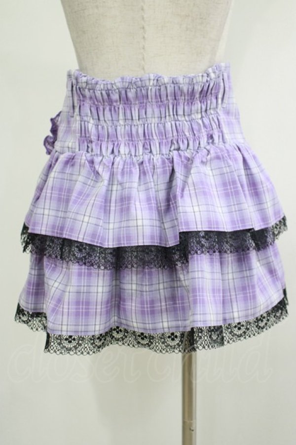 画像3: QOOZA / Kuromi mini skirt  ラベンダー H-25-11-20-033-PU-SK-KB-ZH (3)