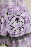 画像4: QOOZA / Kuromi mini skirt  ラベンダー H-25-11-20-035-PU-SK-KB-ZH (4)