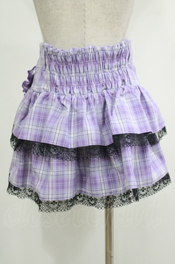 画像3: QOOZA / Kuromi mini skirt  ラベンダー H-25-11-20-037-PU-SK-KB-ZH (3)