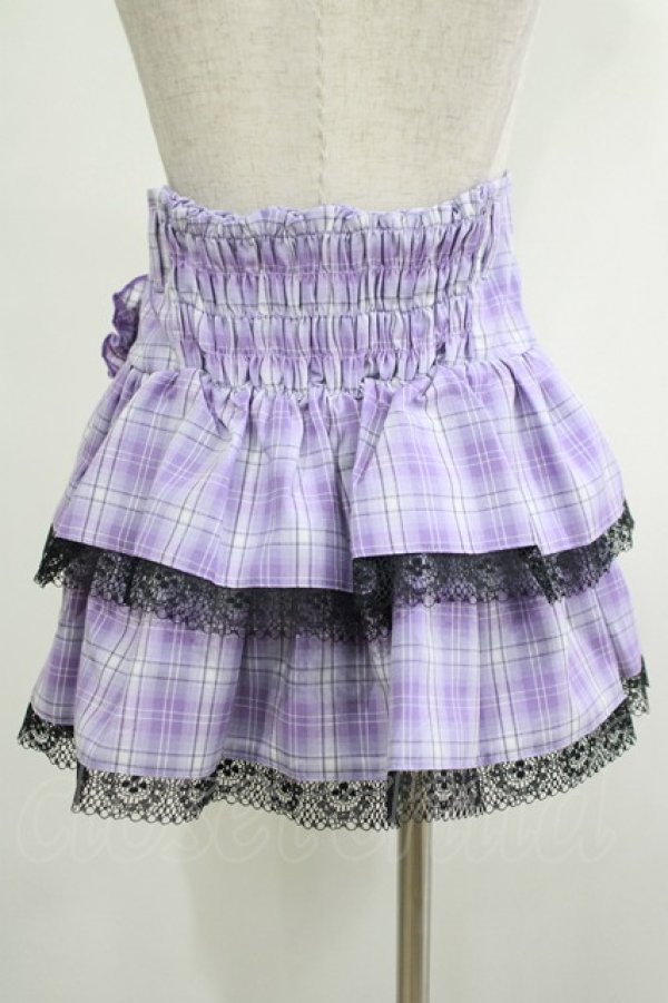 画像3: QOOZA / Kuromi mini skirt  ラベンダー H-25-11-20-040-PU-SK-KB-ZH (3)