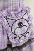画像4: QOOZA / Kuromi mini skirt  ラベンダー H-25-11-20-040-PU-SK-KB-ZH (4)