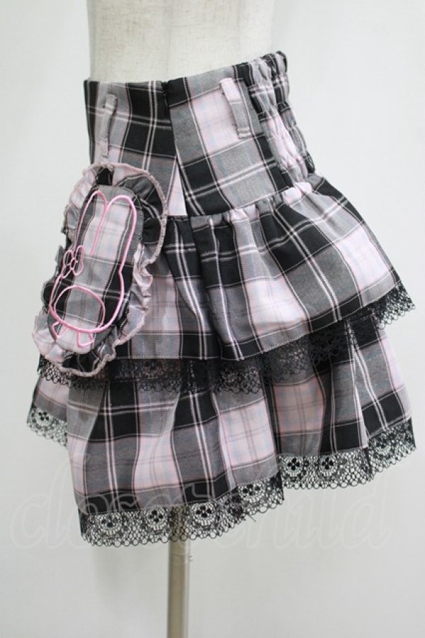 画像2: QOOZA / My Melody mini skirt  ピンク H-25-11-20-042-PU-SK-KB-ZH (2)