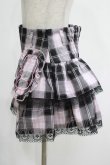 画像2: QOOZA / My Melody mini skirt  ピンク H-25-11-20-047-PU-SK-KB-ZH (2)