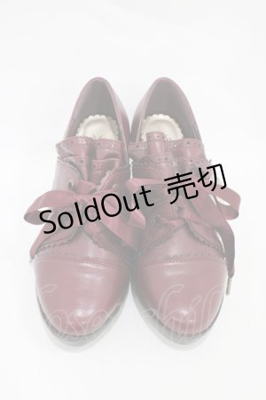 画像: ALICE and the PIRATES / クリストファーシューズ L/約24.0〜24.5cm ボルドー H-25-11-20-1001-PA-SH-NS-ZH