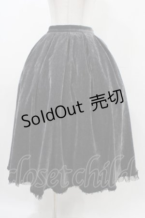 画像: Bitter Sweet（海外ロリータブランド） / 別珍スカート M グレー H-25-11-20-1047-EL-SK-NS-ZH