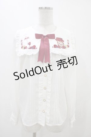 画像: Amavel / Fruits Berry Jamブラウス Free オフ H-25-11-20-1053-CA-BL-NS-ZH