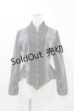 画像: Bitter Sweet（海外ロリータブランド） / 別珍ジャケット M グレー H-25-11-20-1058-EL-JA-NS-ZH