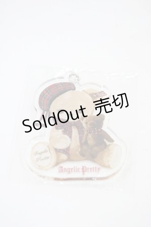 画像: Angelic Pretty / British Bear アクリルキーホルダー  ブラウン H-25-11-20-1013-AP-ZA-NS-ZH