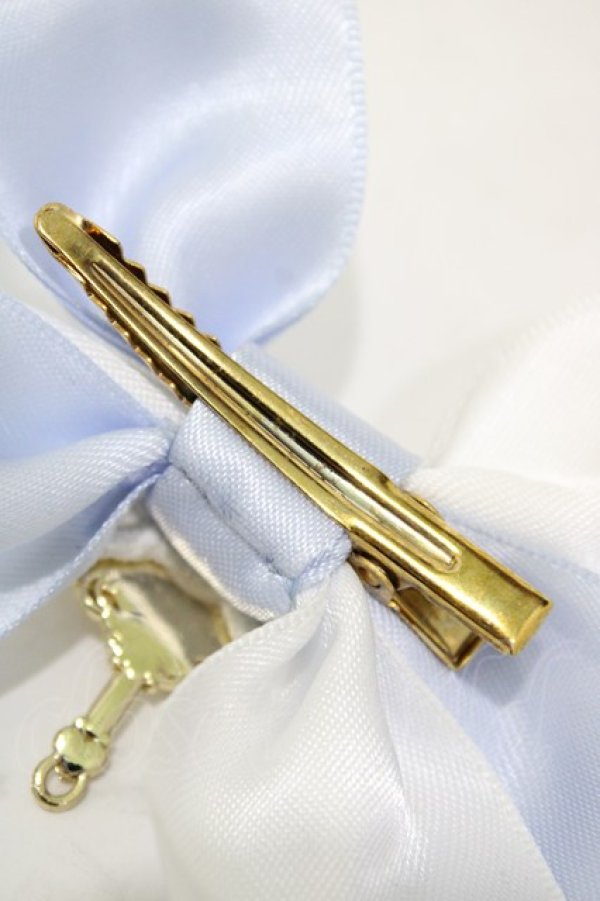 画像3: Amavel / Magical Sweet Angelダブルリボンクリップ  サックス H-25-11-20-1016-CA-AC-NS-ZH (3)