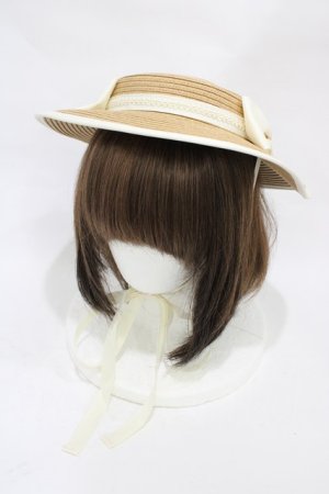 画像: Kurumi Collaboration / マリンアカデミアキャノティエ  ナチュラル/アイボリー H-25-11-20-1029-0-AC-NS-ZH