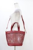 画像3: m petit by misako / AMハナパンチング2WAYバッグ  レッド H-25-11-20-1032-LO-BG-NS-ZH (3)